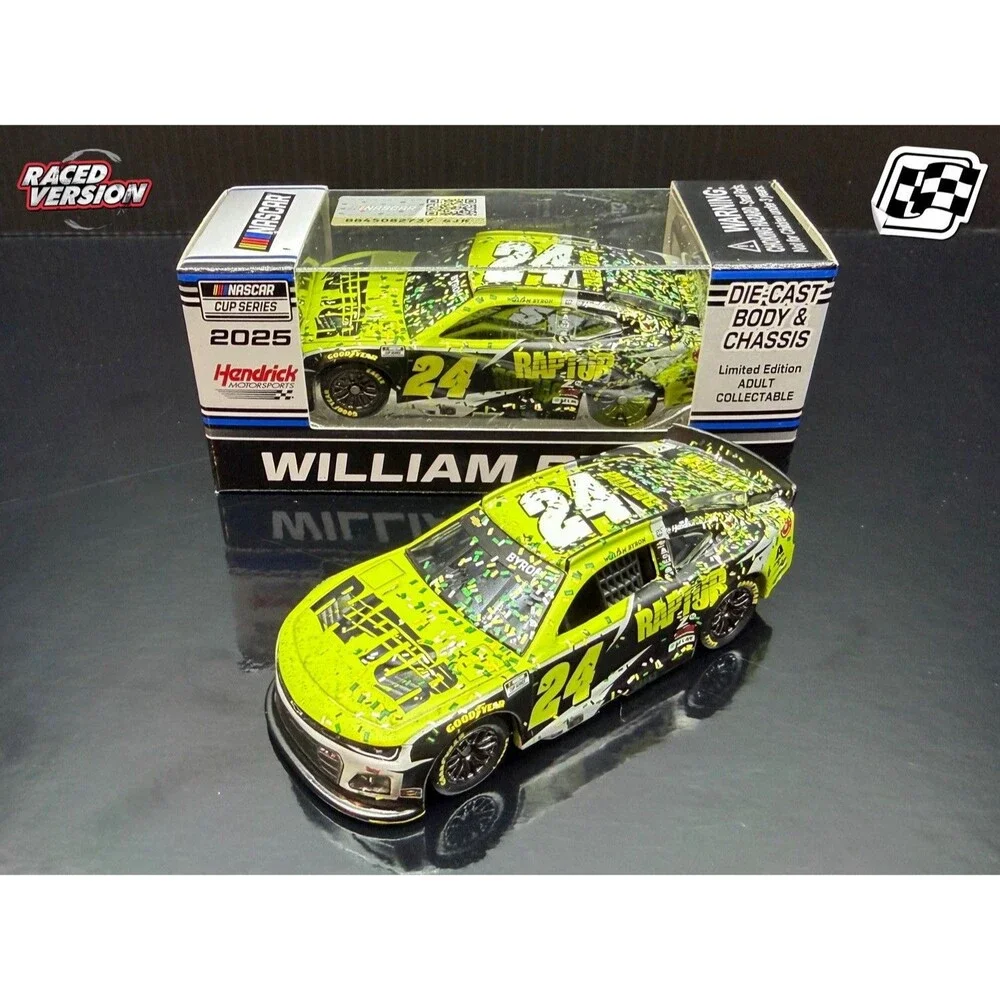 2025 William Byron 1:64 #24 Raptor Iowa Race Win NASCAR Diecast
